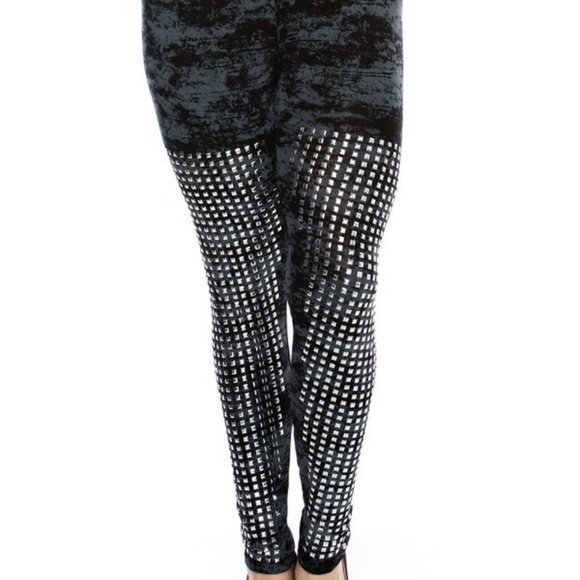 studded leggings plus size